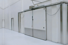 Remote Coldroom Freezer 8 m x 4 m with Sliding Door – Full Installation